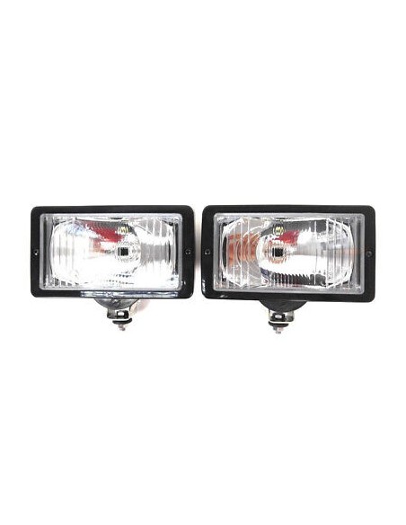 2x Scheinwerfer m. Positionslicht 12V 24V H3 Halogen für Zetor Traktor Schlepper
