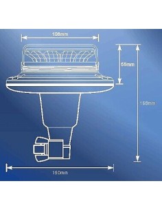 Warnleuchte 12xLED 10W R65 R10 flex 2