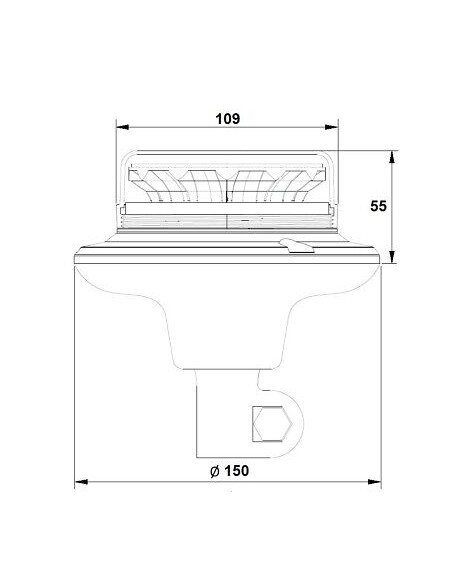 Warnleuchte 12xLED 10W R65 R10 flex