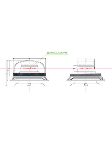 LED-Warnleuchte TruckLED OPTI 36x LED magnetisch