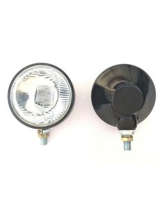 2x Scheinwerfer 12V 24V ø160 mm für Traktor Schlepper Bagger Oldtimer Trecker 2