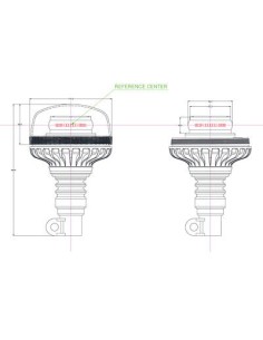LED-Warnleuchte TruckLED OPTI 36x LED flex 2