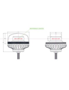 LED-Warnleuchte TruckLED OPTI 36x LED-Bolzen 2