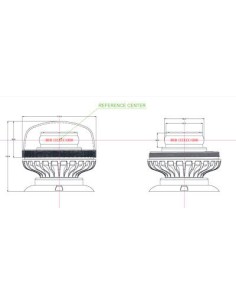 LED-Warnleuchte TruckLED OPTI 36x LED magnetisch 2