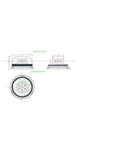 LED-Warnleuchte TruckLED OPTI 36x LED 3x Schraube