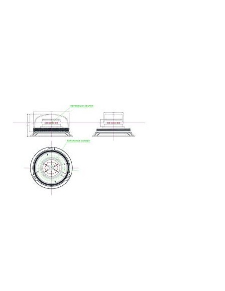 LED-Warnleuchte TruckLED OPTI 36x LED 3x Schraube