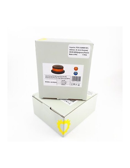 LED-Warnleuchte PICO LED orange Magnetfuß R10