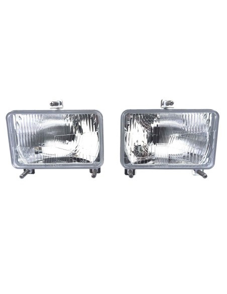 2x Scheinwerfer Traktorlampe 168x106 mm H4 Fernlicht Positionslicht Abblendlicht