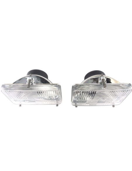 2x Scheinwerfer Traktorlampe 168x106 mm H4 Fernlicht Positionslicht Abblendlicht