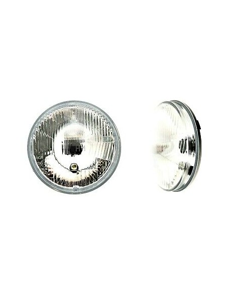 2x Scheinwerfer H4 Rund Abblendlicht Fernlicht Positionslicht 12V 24V E20 ø178