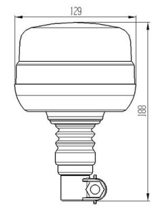 LED-Warnleuchte TruckLED 39x LED flex 2