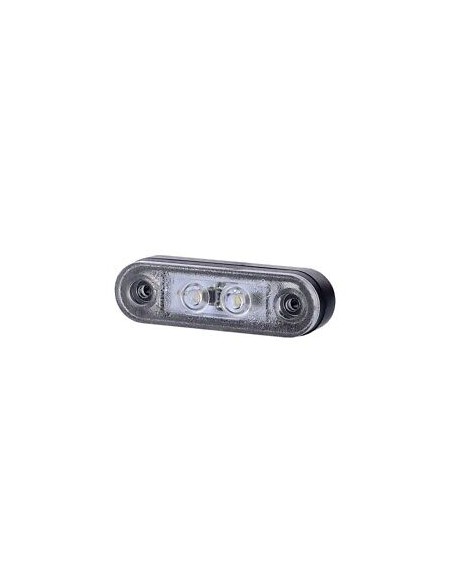 Positionsleuchte Weiss LED 12/24V 956