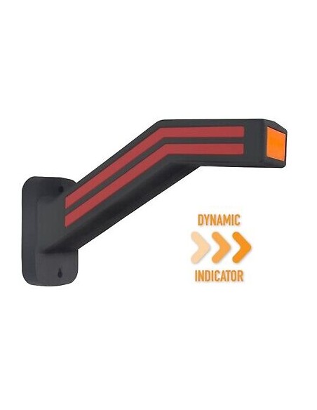 Side marker lamp LED 1224V dynamic indicator right