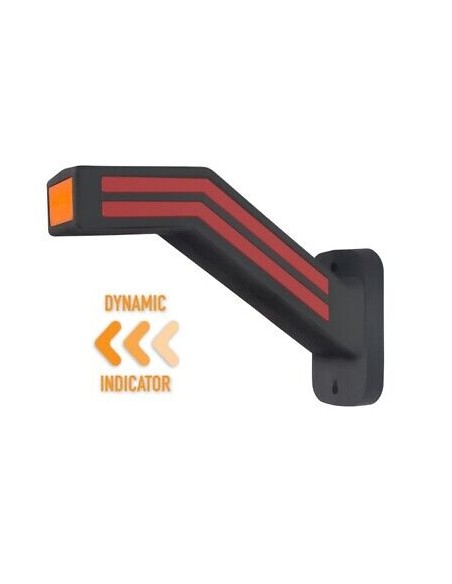 Side marker lamp LED 1224V dynamic indicator left