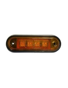 Side marker lamp 4xLED 1224V yellow