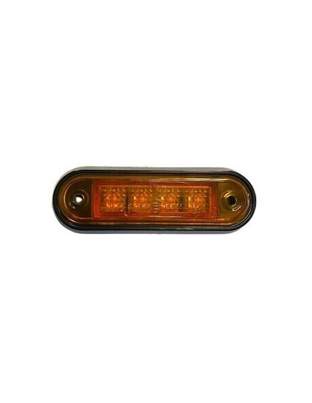 Side marker lamp 4xLED 1224V yellow