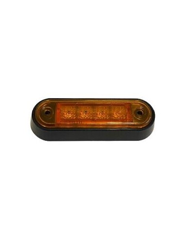 Side marker lamp 4xLED 1224V yellow
