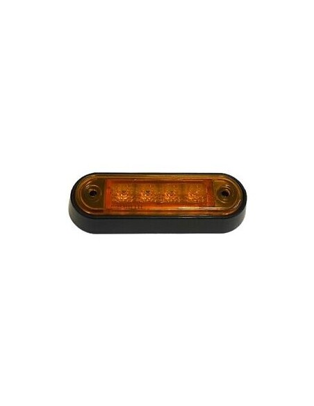 Side marker lamp 4xLED 1224V yellow