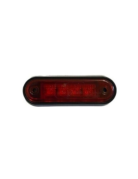 Side marker lamp 4xLED 1224V red