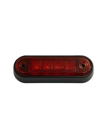 Side marker lamp 4xLED 1224V red