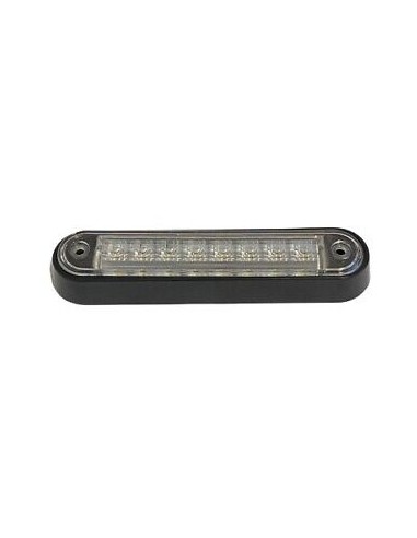 Side marker lamp 8xLED 12/24V white
