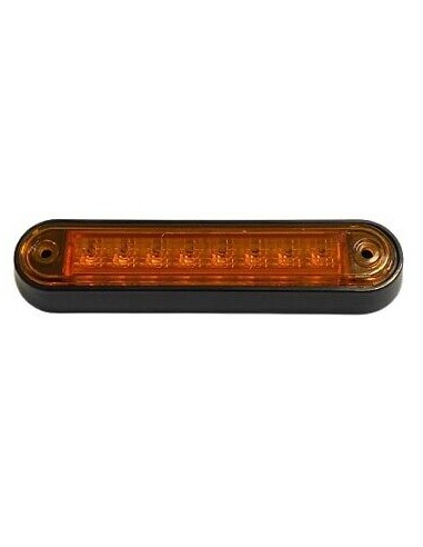 Side marker lamp 8xLED 1224V yellow