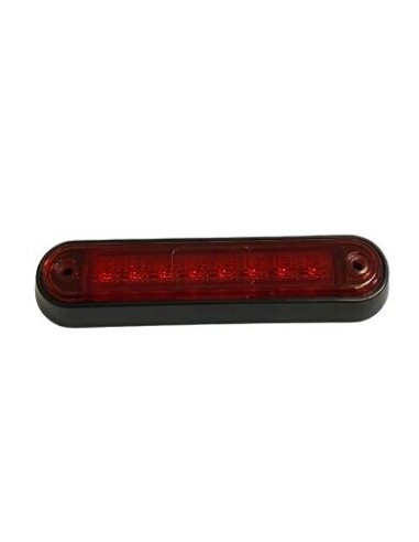 Side marker lamp 8xLED 1224V red