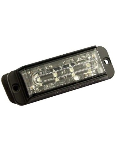 Strobo 4 LED blaue Lampe ECE R10 R65