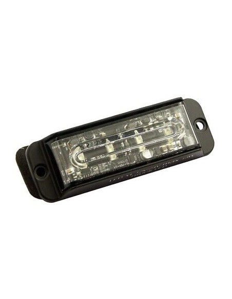 Strobo 4 LED blaue Lampe ECE R10 R65