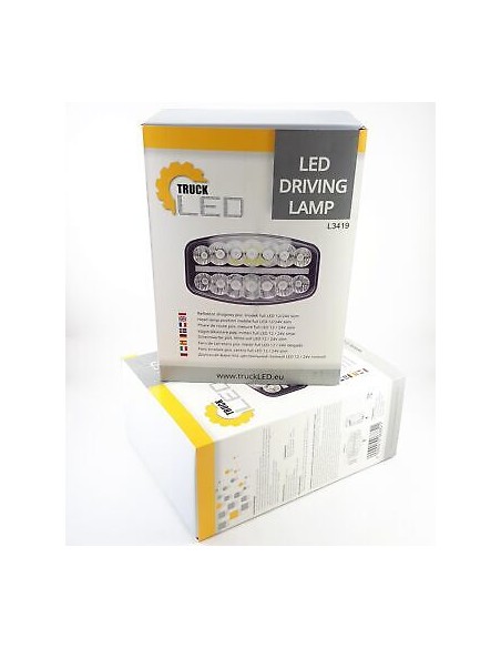 Scheinwerferposition Mitte Voll LED 1224V Slim