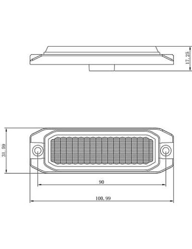 LED-Strobolicht TL 4xLED 1224V