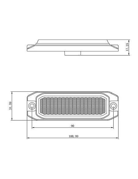 LED-Strobolicht TL 4xLED 1224V