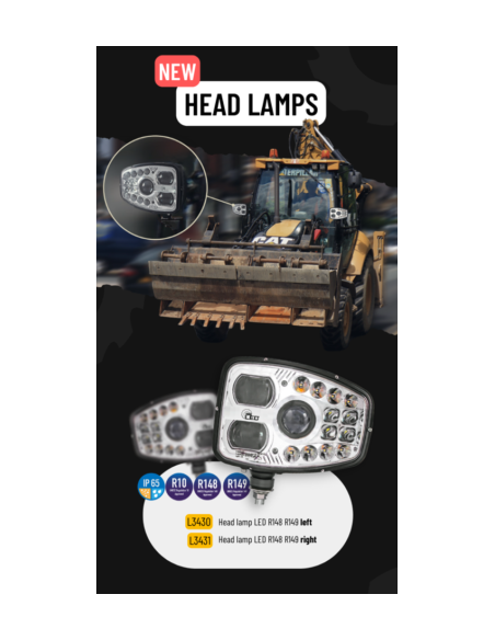 LED-Scheinwerfer R148 R149 links