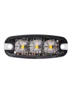 LED Stroboskoplicht 3x LED Slim