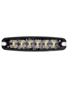 LED Stroboskoplicht 6x LED Slim