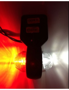2x LED Umrissleuchte Begrenzungsleuchte Anhänger Wohnwagen LKW Trailer E9 Rechts 2