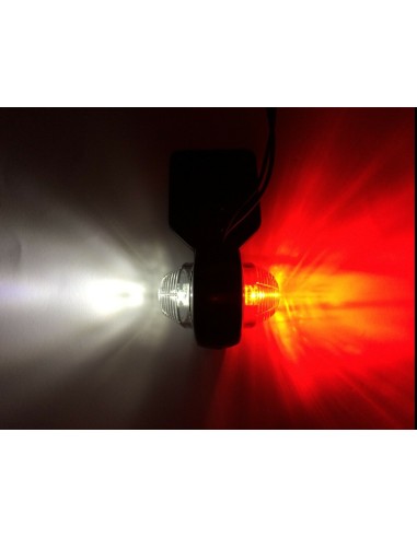 2x LED Umrissleuchte Begrenzungsleuchte Anhänger Wohnwagen LKW Trailer E9 Rechts