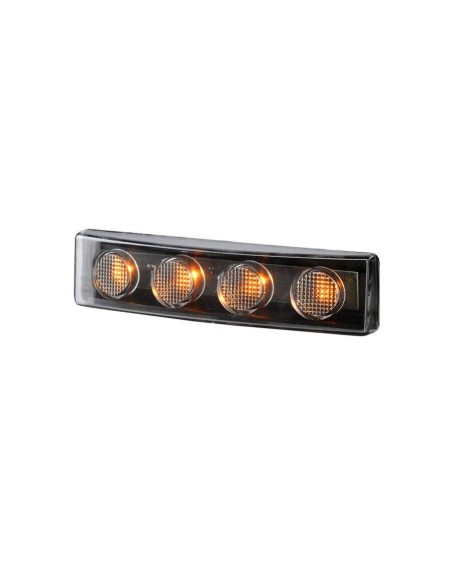 LED Umrissleuchte Begrenzungsleuchte orange LKW Anhänger Wohnwagen 12V 24V Kabel