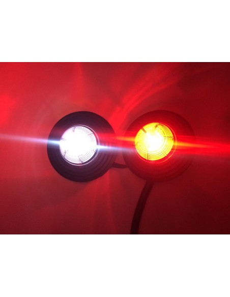 Umrissleuchte Begrenzungsleuchte Einsatz für Arm 12-24V LKW PKW Anhänger E9