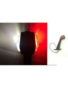 2x LED Begrenzungsleuchte Umrissleuchte 6 LEDs Anhänger Trailer LKW LINKS RECHTS 2