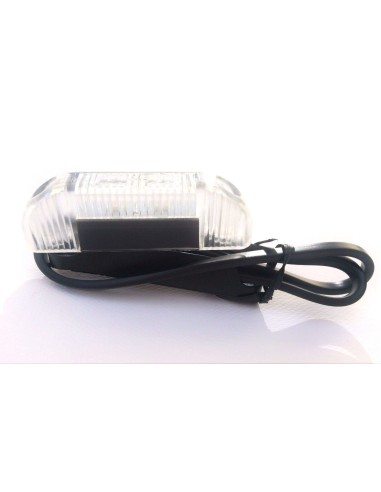 LED Umrissleuchte ROT 80x18x23 Begrenzungsleuchte mit Kabel 12V 24V LKW Anhänger
