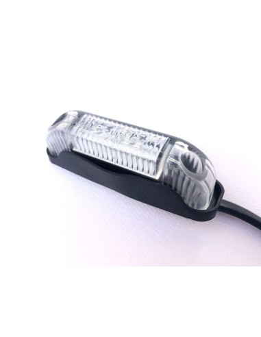 LED Umrissleuchte ROT 80x18x23 Begrenzungsleuchte mit Kabel 12V 24V LKW Anhänger