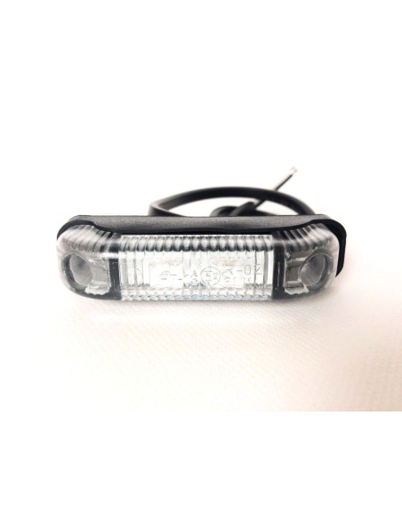 LED Umrissleuchte ROT 80x18x23 Begrenzungsleuchte mit Kabel 12V 24V LKW Anhänger