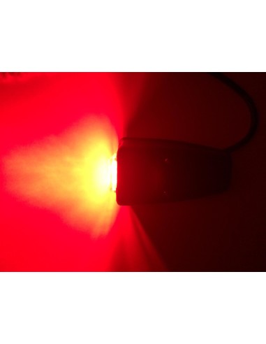 LED Umrissleuchte Begrenzungsleuchte rot LKW Anhänger Wohnwagen 12V 24V Kabel E9
