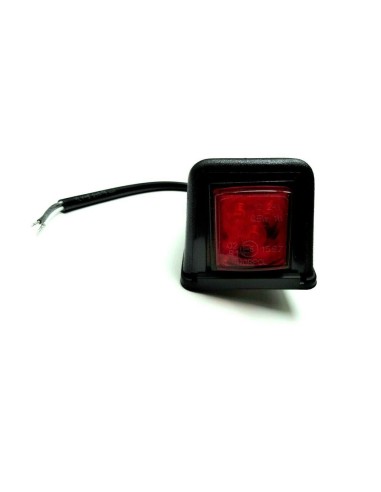LED Umrissleuchte Begrenzungsleuchte rot LKW Anhänger Wohnwagen 12V 24V Kabel E9