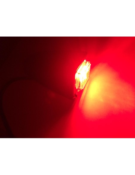 LED Umrissleuchte Begrenzungsleuchte rot LKW Anhänger Wohnwagen 12V 24V Kabel E9
