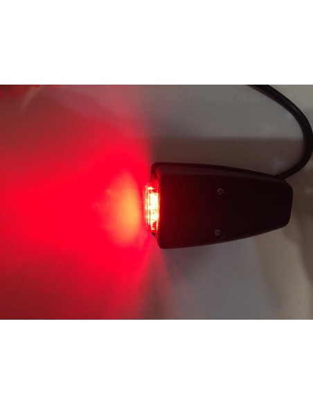 LED Umrissleuchte Begrenzungsleuchte rot LKW Anhänger Wohnwagen 12V 24V Kabel E9