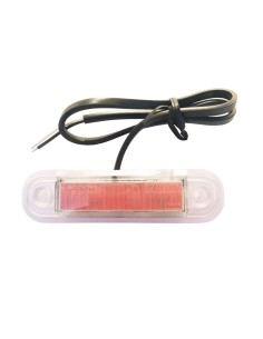 2x LED Umrissleuchte Begrenzungsleuchte 12V 24V E9 Rot PKW LKW Anhänger SET 2