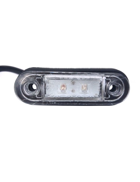 Gelb  LED  Umrissleuchte  78x18x22 mm Begrenzungsleuchte 12V 24V LKW Anhänger E9