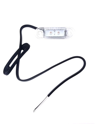 Gelb  LED  Umrissleuchte  78x18x22 mm Begrenzungsleuchte 12V 24V LKW Anhänger E9
